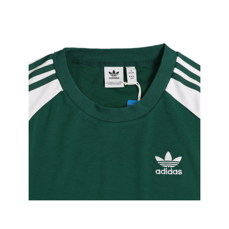 ADIDAS阿迪达斯三叶夏季女子中长款短袖T恤裙子CE4963