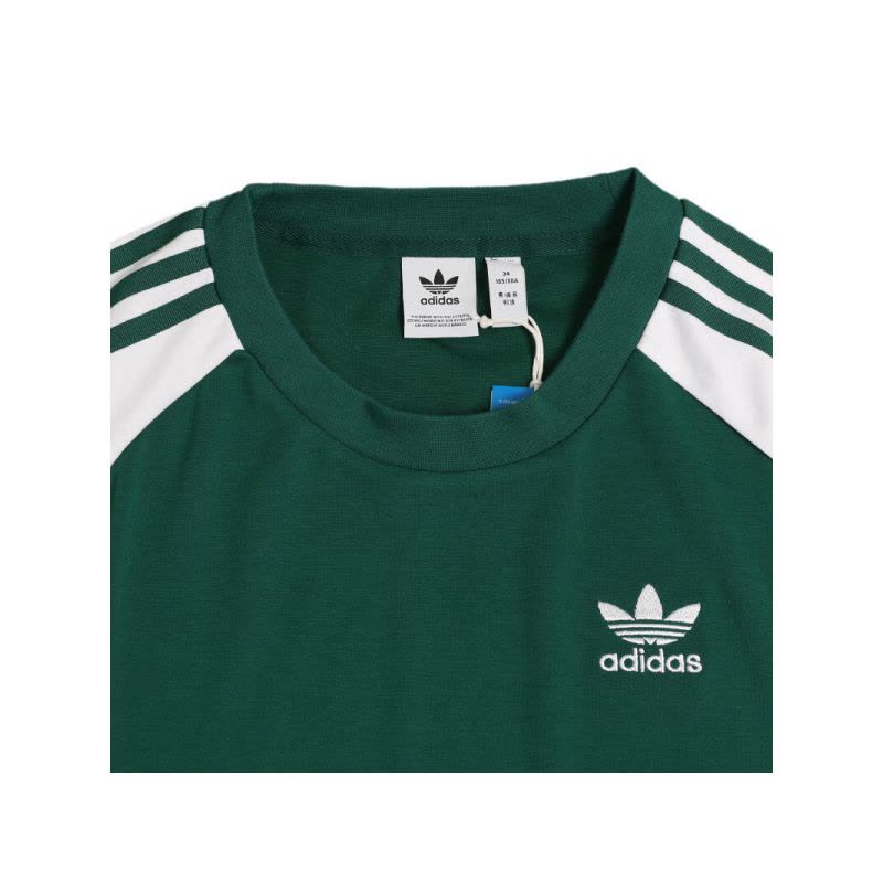 ADIDAS阿迪达斯三叶夏季女子中长款短袖T恤裙子CE4963图片