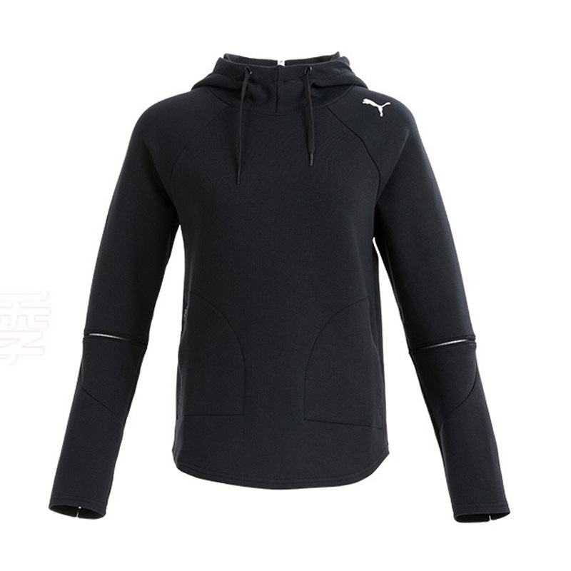 PUMA/彪马专柜女子运动服休闲套头连帽针织卫衣843996