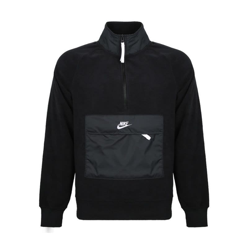 Nike耐克男子AS M NSW TOP HZ CORE WNTR SNL套头衫929098-010图片