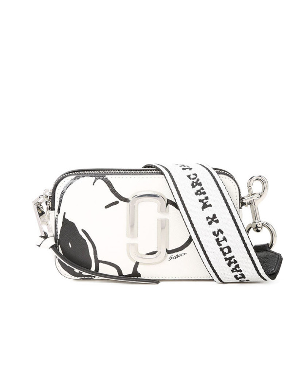 MARC JACOBS 相机包 Double J 光面皮 M0016815 女士斜挎单肩包