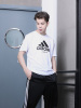 adidas阿迪达斯运动休闲T恤男女同款圆领短袖 ADICTJ-WB-1