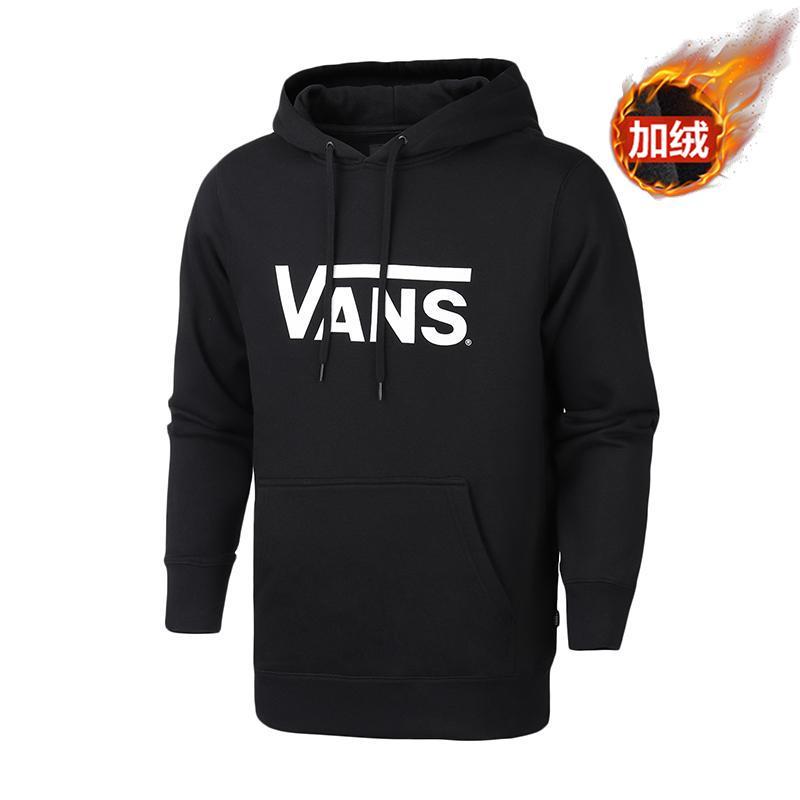 VANS范斯男装女装运动服休闲连帽卫衣VN0A3TXIBLK1