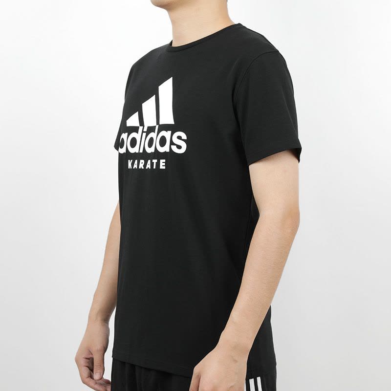 阿迪达斯adidas男装运动T恤ADICTK-BW图片