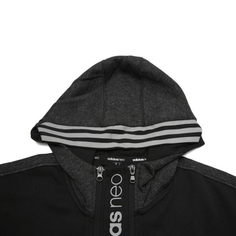 ADIDAS阿迪达斯春季女子运动休闲舒适连帽夹克外套CV7340