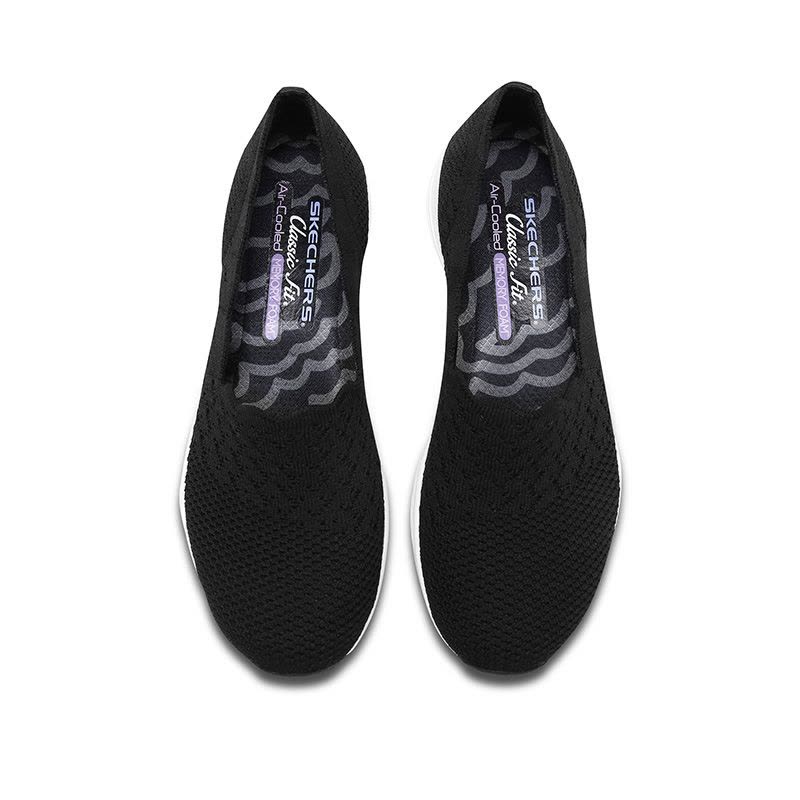 Skechers斯凯奇2019春夏女鞋一脚蹬镂空单鞋舒适懒人鞋通勤休闲鞋图片