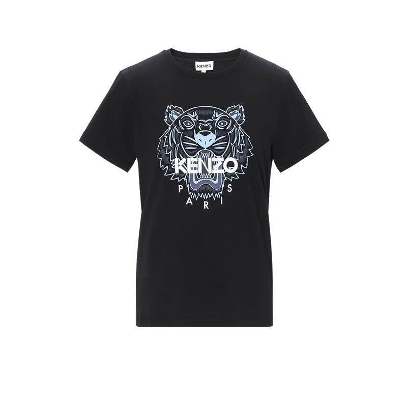 KENZO 短袖T恤 虎头 棉质 FB52TS8464YB图片