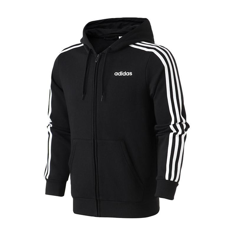 【自营】adidas男服夹克外套连帽开衫休闲运动服DQ3102 L DQ3102黑色