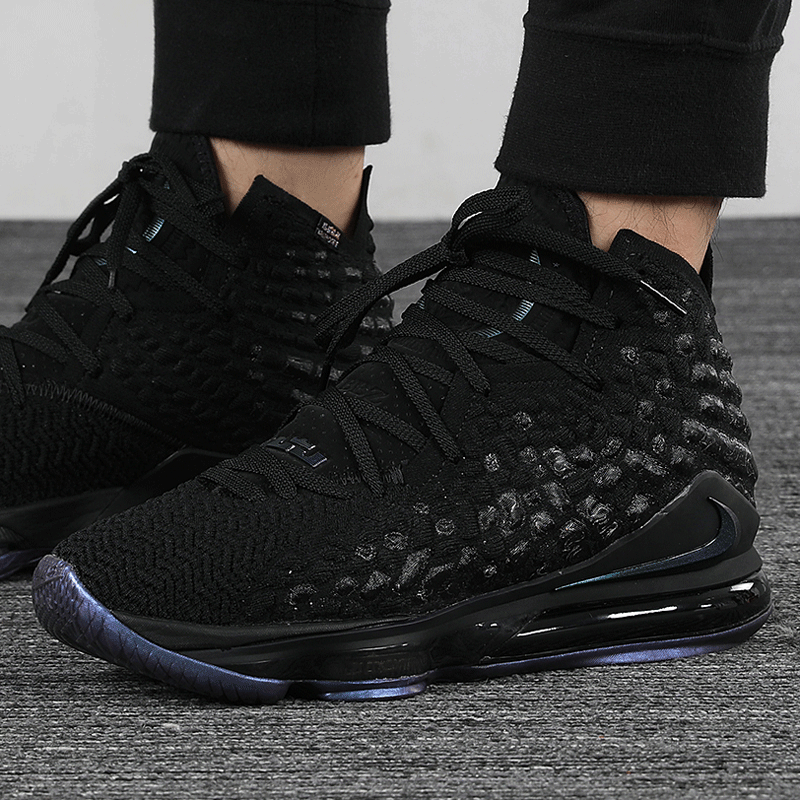 Nike男鞋2020夏季新款中高帮詹姆斯17篮球鞋运动鞋BQ3178-001图片