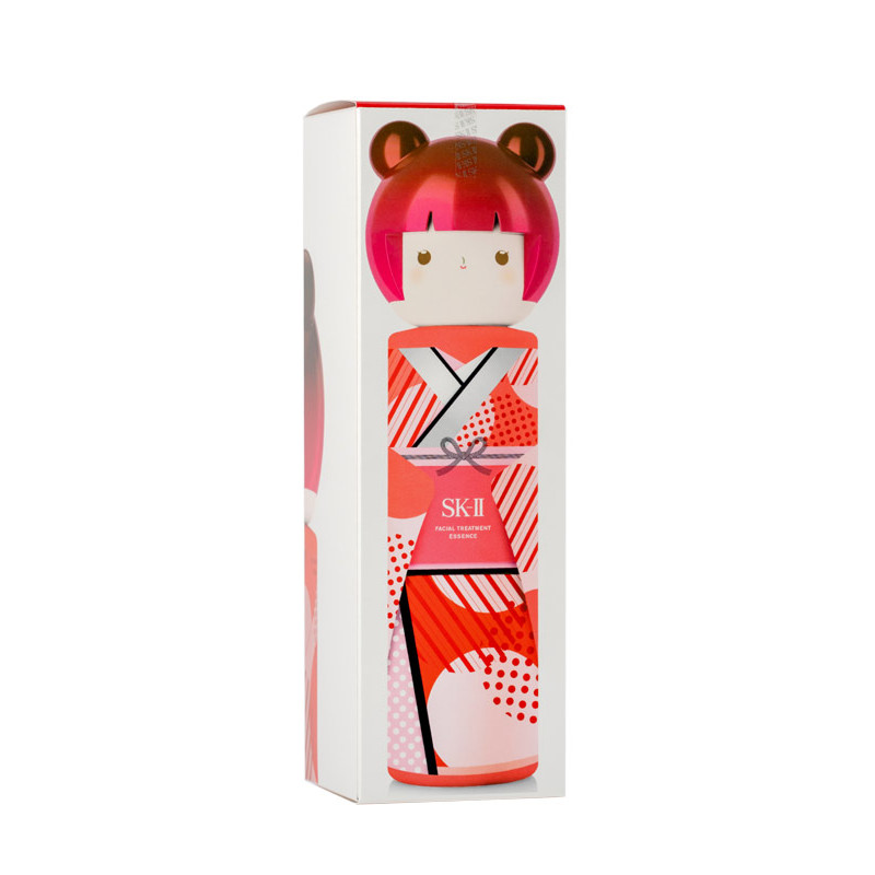 【国内专柜】SKII护肤精华露 230ml（红色) 和风娃娃限定版