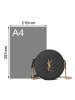 YSL VINYLE 圆饼 字母LOGO 610436