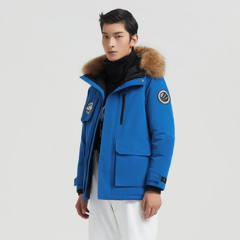 波司登2020年新款鹅绒服男毛领极寒系列羽绒服帅气b00142305