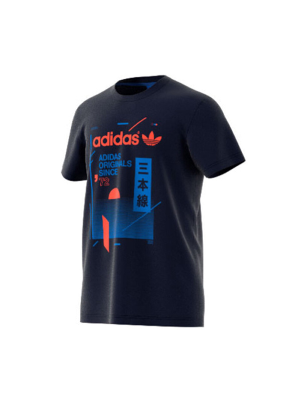 阿迪达斯三叶草男子运动休闲短袖T恤CF6118