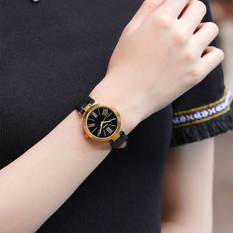 天美时timex手表女简约ins潮流美国轻奢小众时尚dw女表twel11801