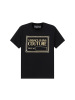 范思哲 VERSACE JEANS COUTURE 女士棉质圆领短袖T恤 72HAHT17 CJ00O