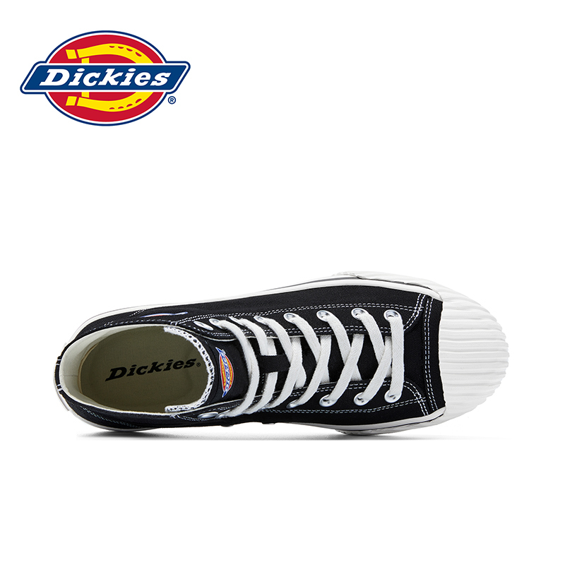 Dickies女鞋高帮帆布鞋2021春季新款学生百搭情侣鞋休闲板鞋潮203N50LXS51