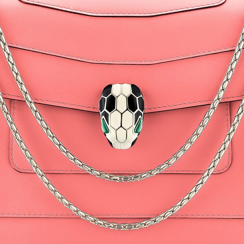 【预定】BVLGARI宝格丽 SERPENTI FOREVER经典蛇头单肩包 28*19*7.5CM图片