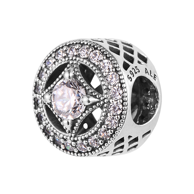 PANDORA潘多拉 复古魅力 925银串饰-791970CZ