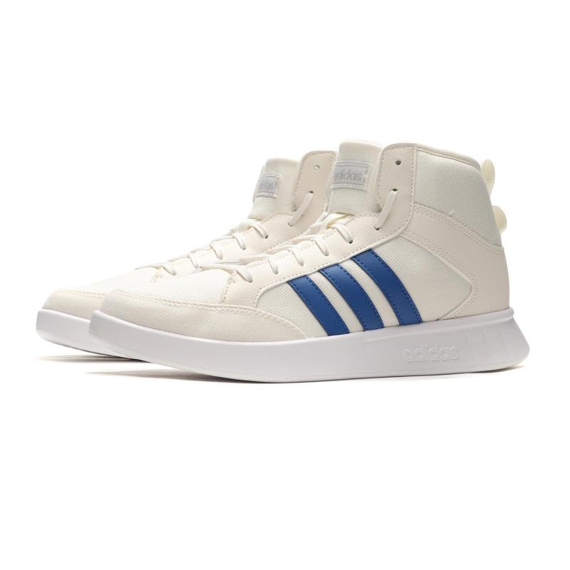 adidas阿迪达斯男鞋板鞋2020新款COURT80S高帮小白鞋休闲运动鞋EG4363