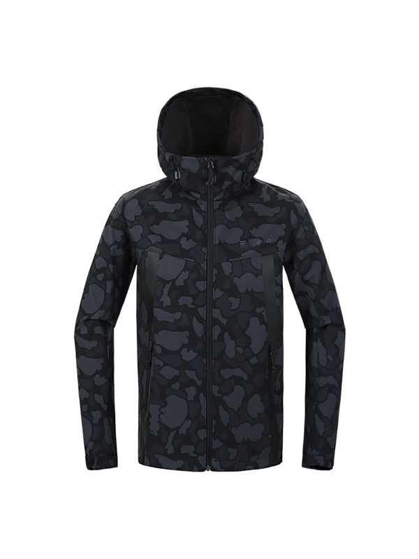 探路者（TOREAD）户外男士运动登山越野出游舒适软壳夹克外套HAEF91043