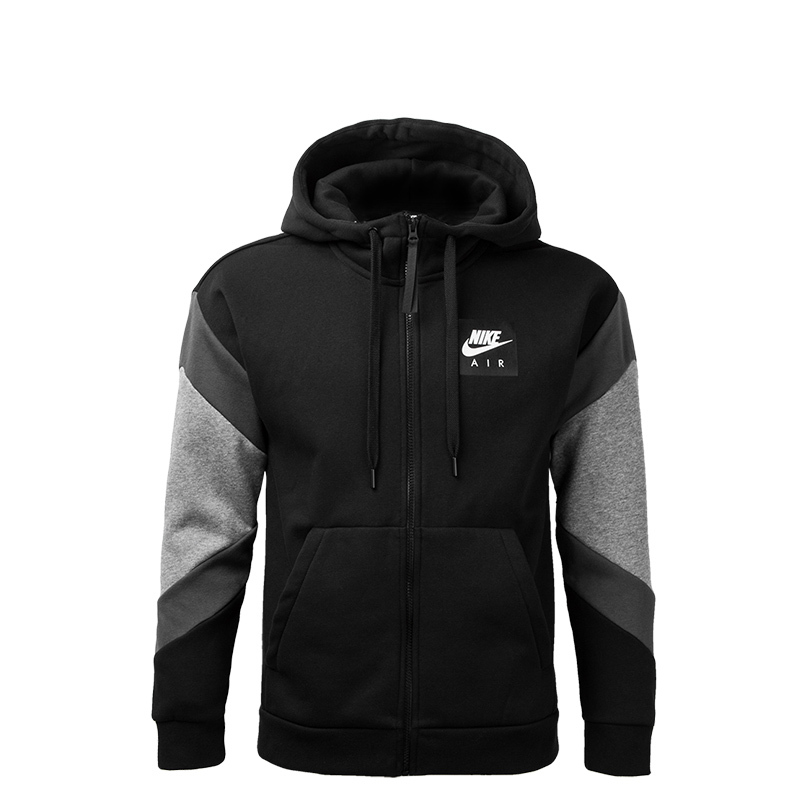 耐克nike冬季男子连帽加绒夹克厚款运动休闲卫衣外套928630