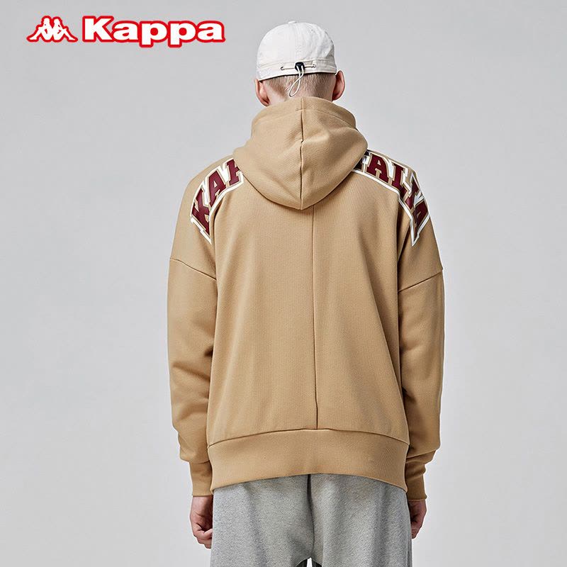 KAPPA男款运动卫衣休闲长袖开衫帽衫|K0852MK79D图片