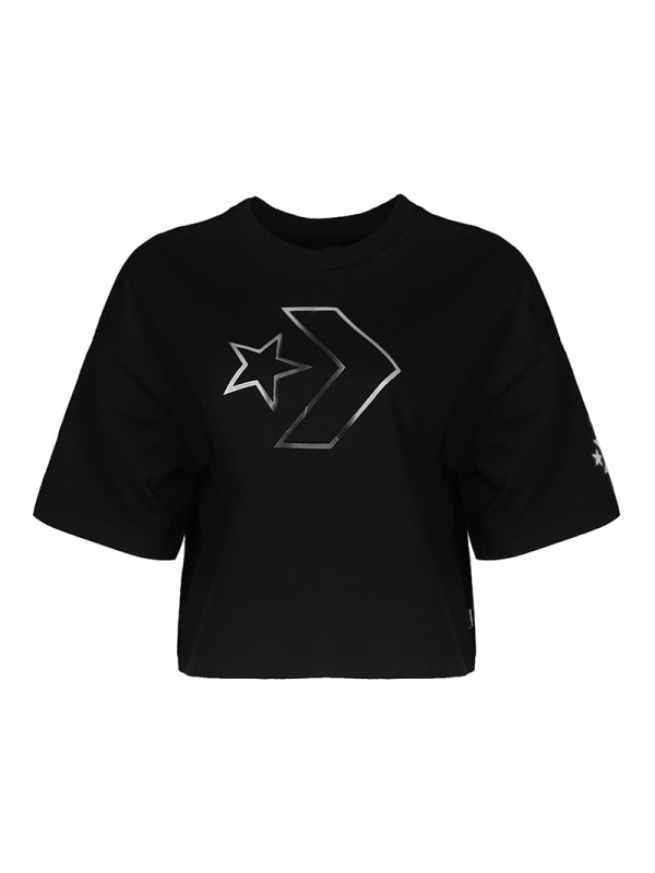 匡威女装T恤夏子星箭短款运动透气半袖T恤10005813-A03