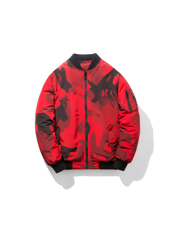 太子龙正品男装迷彩羽绒服男士短款加厚2018新款韩版潮流港仔冬季外套男