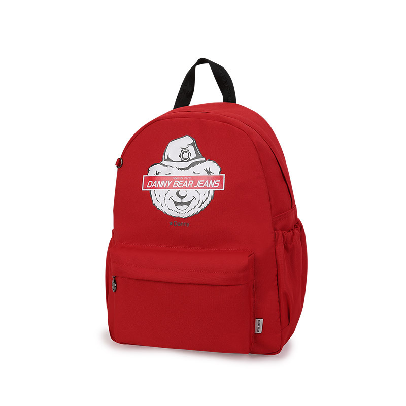 丹尼熊(Danny Bear)新品双肩包背包学生书包男女旅行背包2019夏季纯色尼龙布包