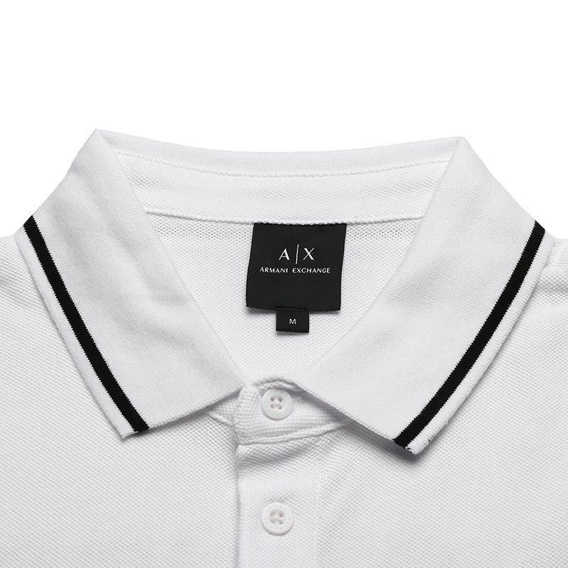 阿玛尼 ARMANI EXCHANGE 男士 棉质短袖POLO衫6KZFGA ZJ4YZ图片