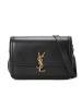 预售 圣罗兰YSL SOLFERINO 口盖包中号 字母LOGO光面皮 女士单肩包 634305金扣