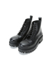 BALENCIAGA 巴黎世家 男士牛皮革系带厚底靴子短靴 589338 WA960