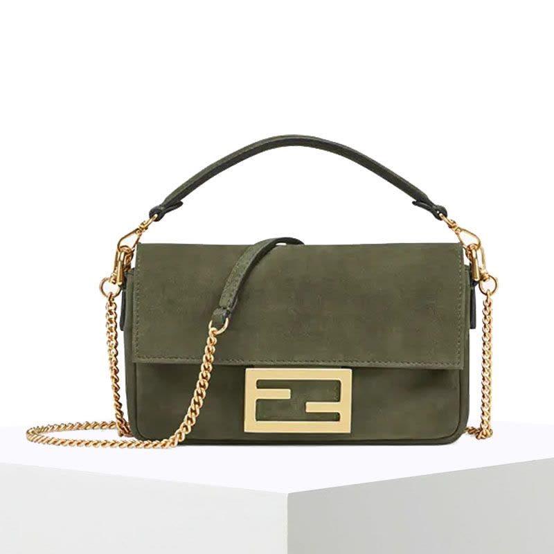 预定 FENDI芬迪 20春夏 迷你BAGUETTE手提单肩法棍包 19*11.5*4CM图片