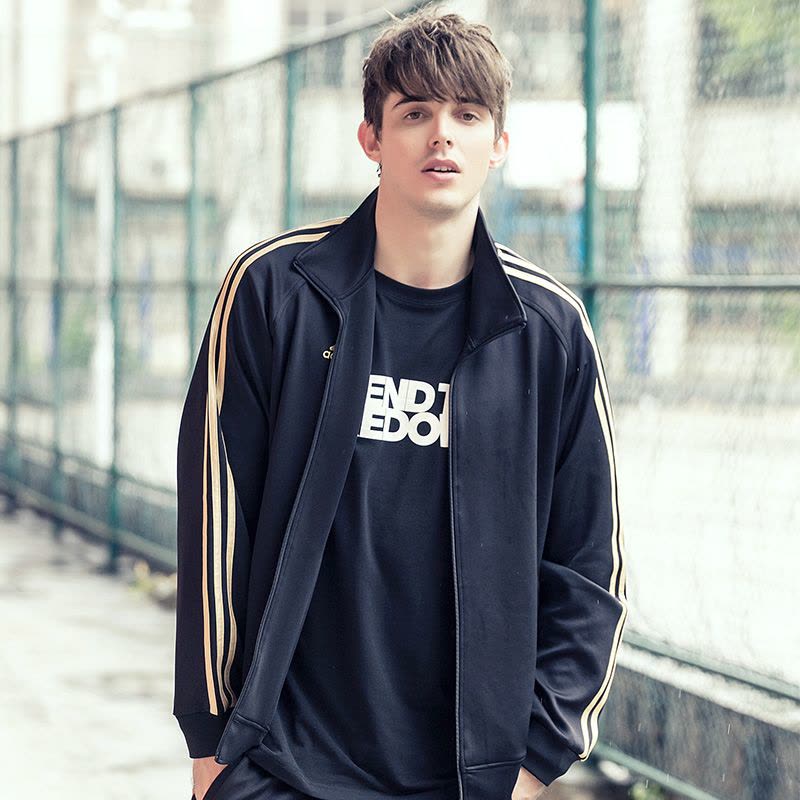 阿迪达斯adidas男装夹克-TR30J-BG图片