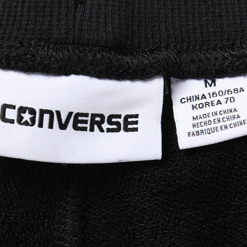 匡威Converse女装运动长裤运动服运动休闲10003789-A01 黑色 S