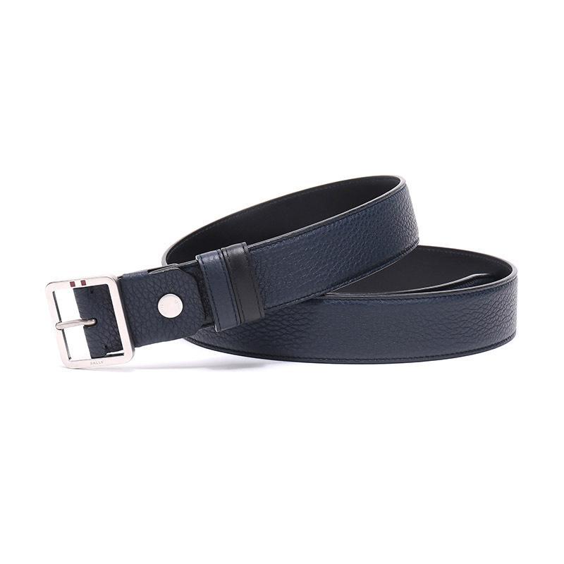 BALLY 巴利 男士皮质针扣式双面皮带腰带 MELLOR 35 M TSP