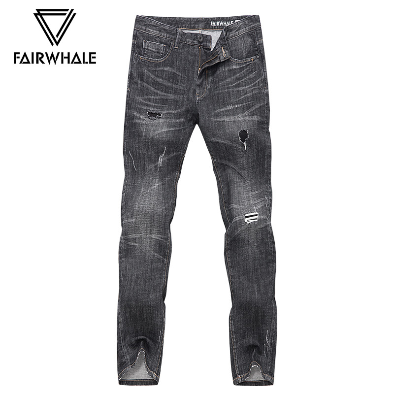 马克华菲fairwhale男士牛仔裤