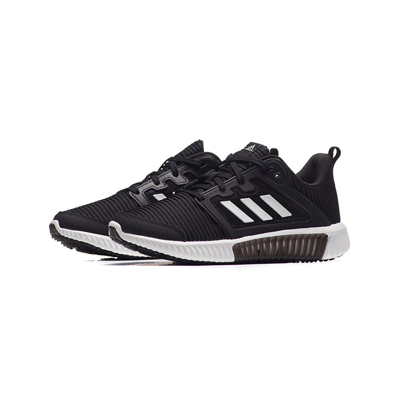 adidas阿迪达斯男童运动鞋清风亲子休闲运动鞋CP8782.. CP87821号黑色+亮白 /适合脚长220mm