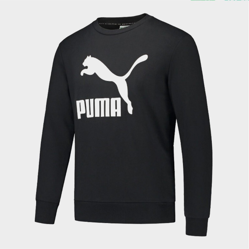 puma彪马男子圆领运动跑步训练卫衣套头衫59929601