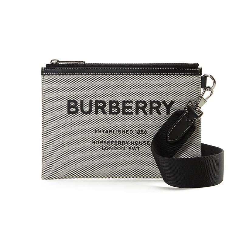 BURBERRY Horseferry 印花手拿斜挎包 8038255图片