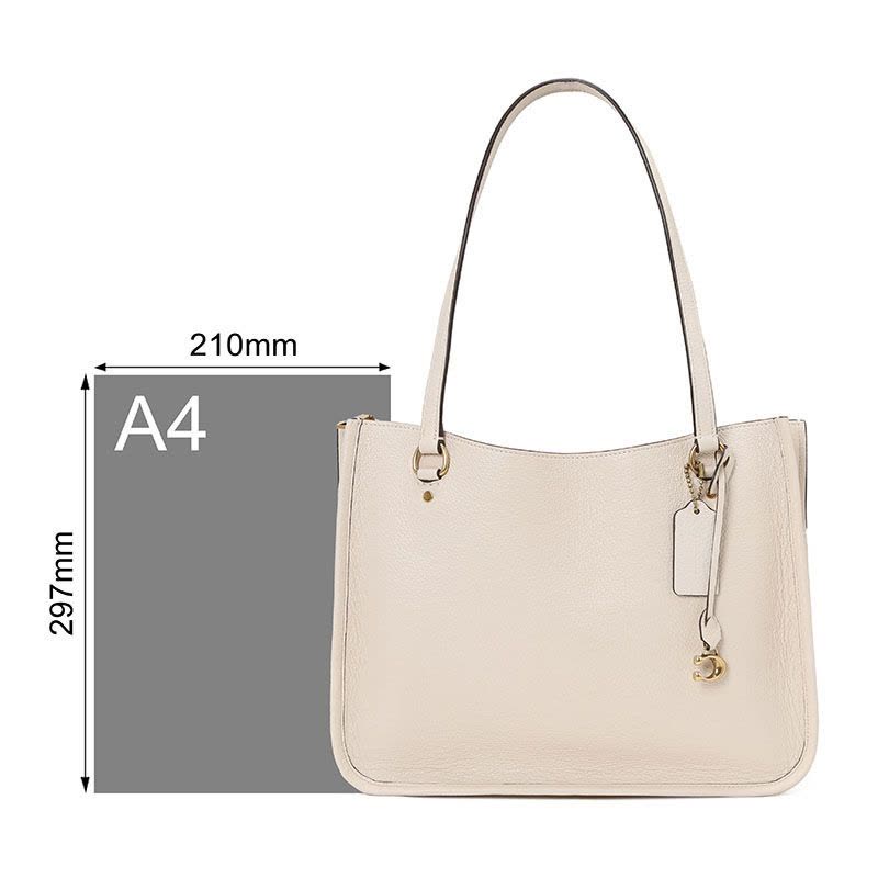 预售 蔻驰 COACH Tyler Carryall C挂坠 粒面皮 购物袋C2273 女士单肩手提包图片