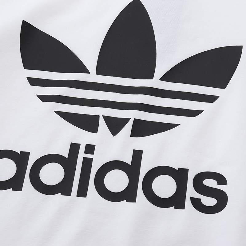 【自营】adidas阿迪达斯三叶草女装运动服LOGO款休闲短袖T恤FM3311