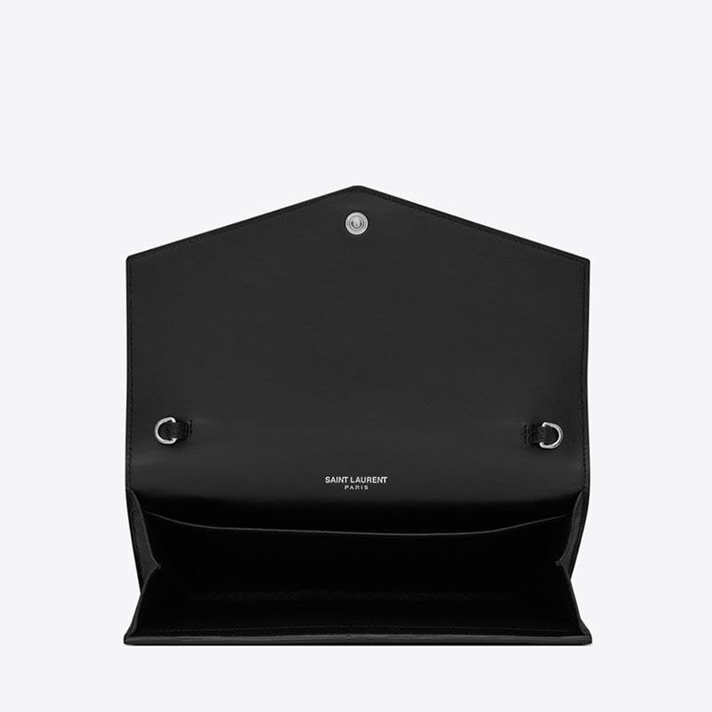 【预定】YSL/圣罗兰 UPTOWN鳄鱼纹皮革链条钱包 607788 19*12*3CM图片