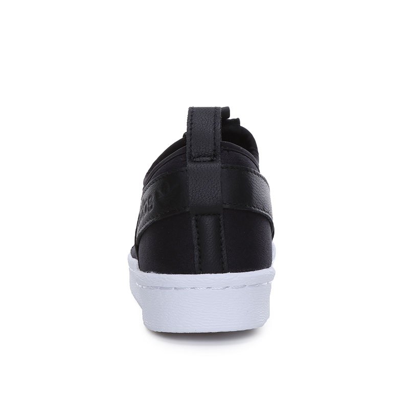 adidas阿迪达斯SUPERSTAR SlipOn三叶草系列女经典鞋四季款BZ0112
