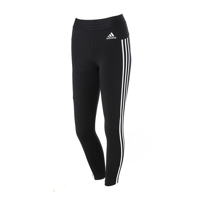 【自营】adidas阿迪达斯女子运动长裤休闲运动服BS4820 L BS4820黑+白