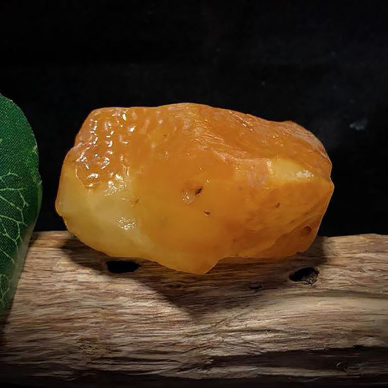 凝萃 天然琥珀蜜蜡原石吊坠项链挂件料毛料琥珀随性吊坠39g hpmlys03y