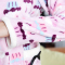 莫代尔 女士冬季保暖家居服法兰绒领蛋糕家居服套装