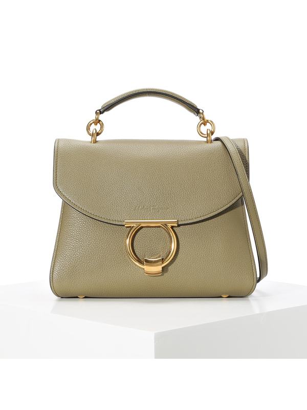 预订FERRAGAMO GANCINI 手提单肩斜挎包21H493 金扣