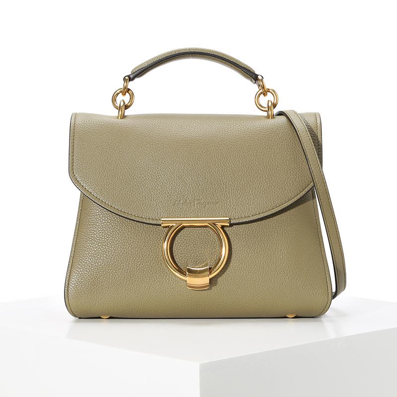 预订FERRAGAMO GANCINI 手提单肩斜挎包21H493 金扣图片