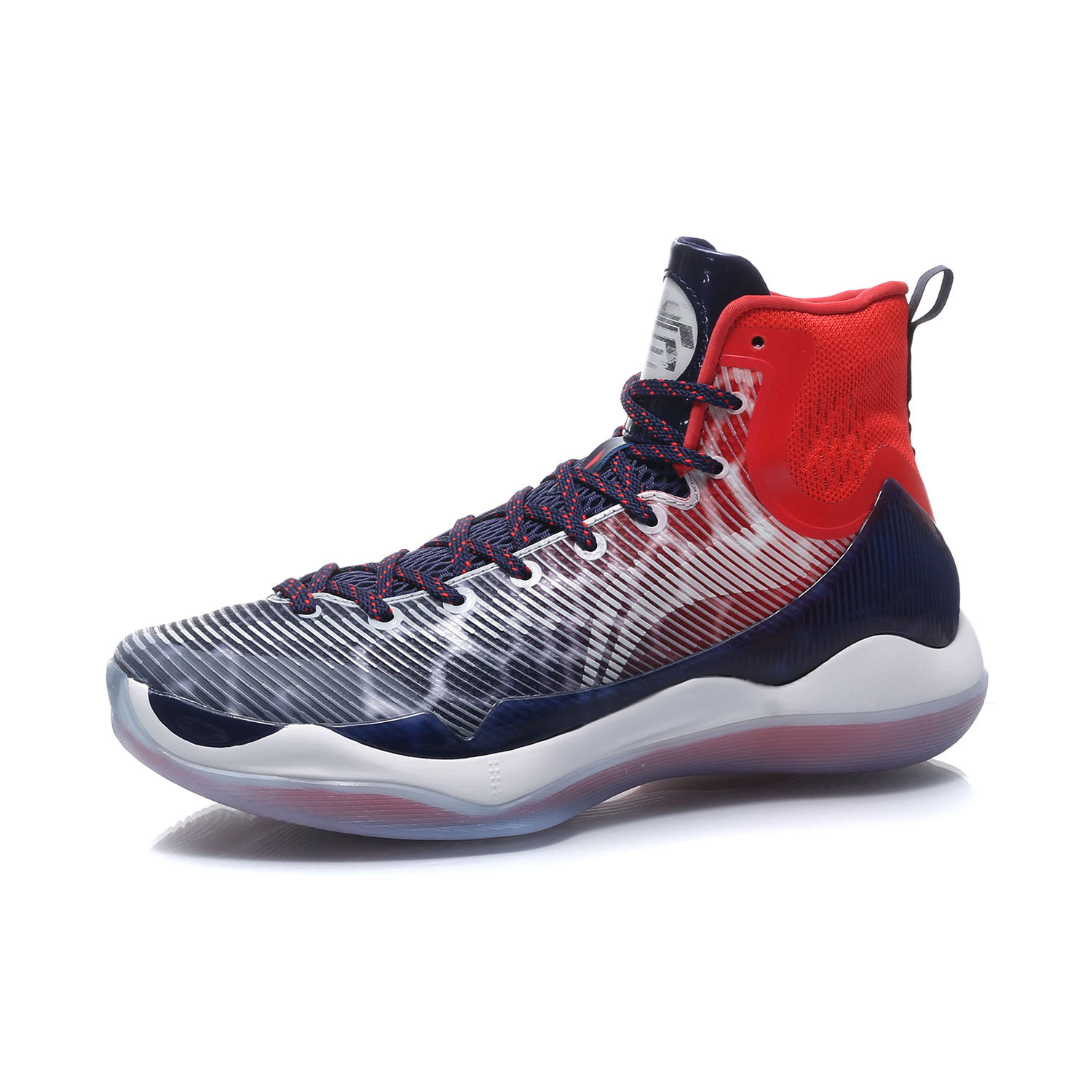 自营李宁篮球鞋男鞋驭帅11代李宁云高帮春秋运动鞋参数